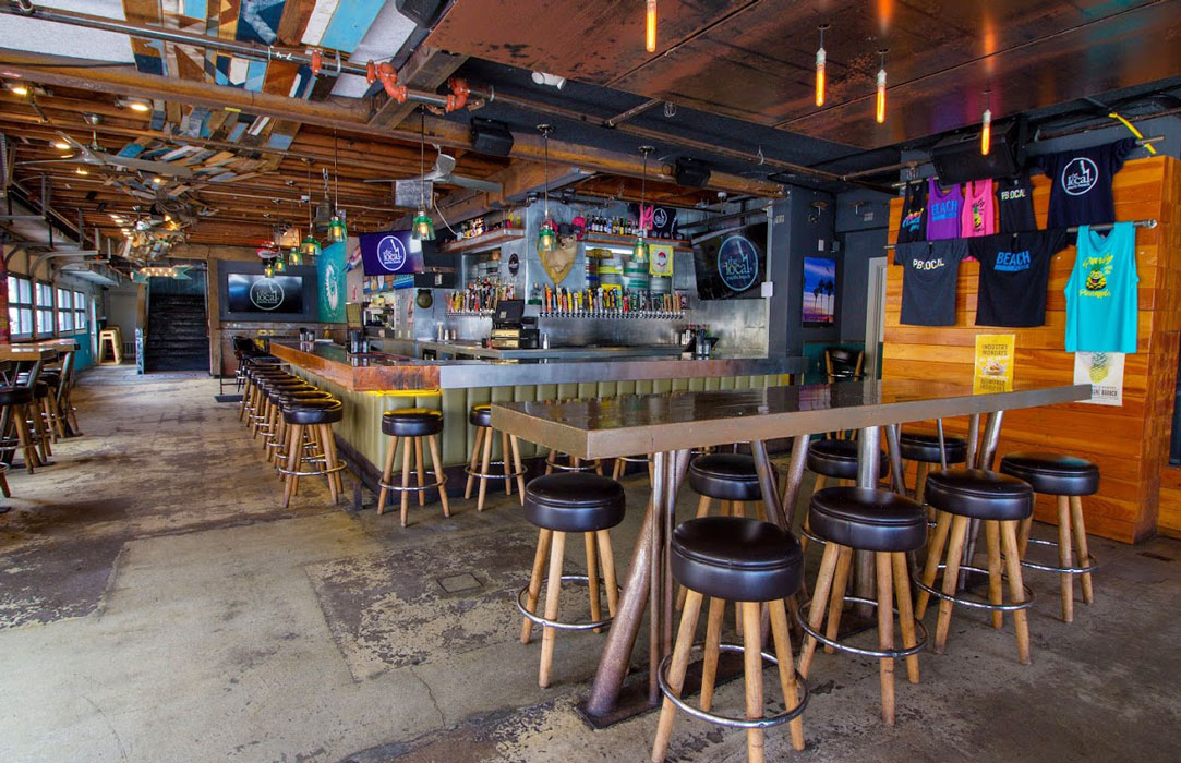 interior, bar and sitting area